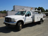2004 FORD F-550 UTILITY TRUCK W/ TOOL BOXES