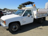 1990 CHEVROLET CHEYENNE 3500 DUMP TRUCK