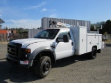 2009 FORD F-550 CRANE TRUCK