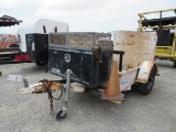 1987 SINGLE AXLE UTILITY TRAILER W/ RAMP
