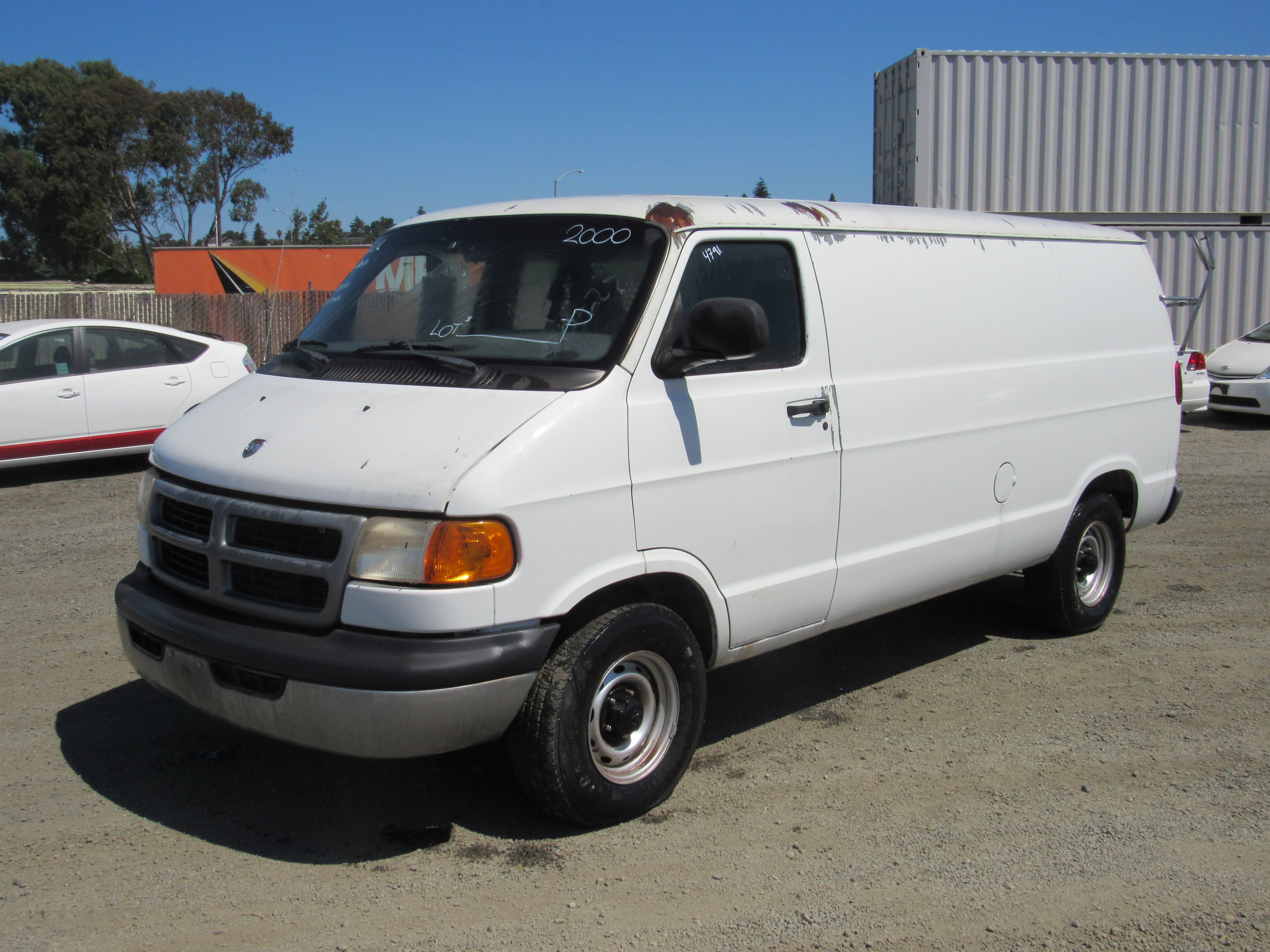 Dodge ram best sale 1500 cargo van