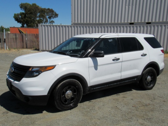 2013 FORD POLICE INTERCEPTOR