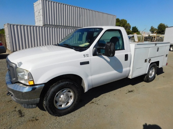 2003 FORD F-250 UTILITY TRUCK