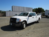 2013 FORD F-150 4X4 PICKUP TRUCK