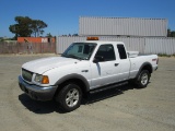 2003 FORD RANGER 4X4 PICKUP TRUCK W/ TOOL BOX