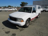 1998 GMC SONOMA PICKUP TRUCK W/ PICKUP COVER