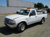 2000 FORD RANGER PICKUP TRUCK W/ TOOL BOX