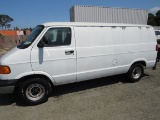 2001 DODGE RAM 1500 CARGO VAN W/ LIFTGATE