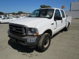 2002 FORD F-250 4X4 UTILITY TRUCK