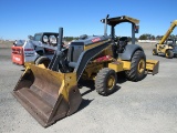 2015 JOHN DEERE 210K EP 4X4 SKIP LOADER