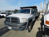 2008 DODGE 5500 HD DUMP TRUCK (NO DOOR KEY)