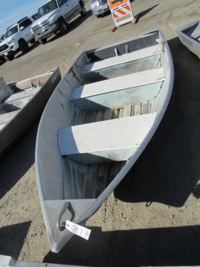 GREGOR 12' ALUMINUM BOAT