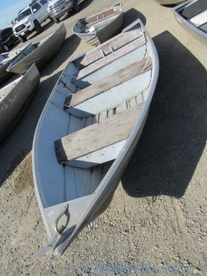 GREGOR 12' ALUMINUM BOAT