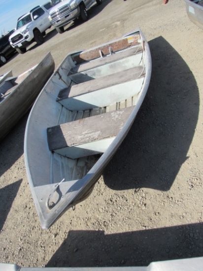 GREGOR 12' ALUMINUM BOAT