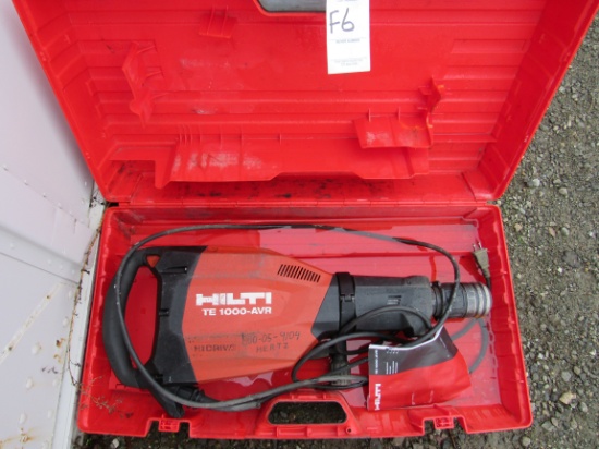 HILTI TE 1000-AVR ROTO HAMMER