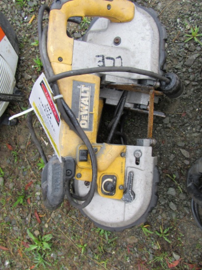 (2) DEWALT PORTABLE BAND SAWS