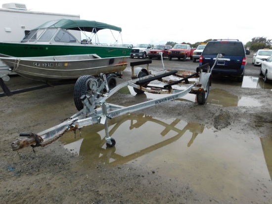 1988 LOAD RITE WT17S SINGLE AXLE BOAT TRAILER