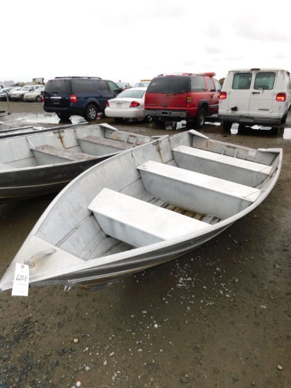 2008 GREGOR H-42/42L ALUMINUM BOAT