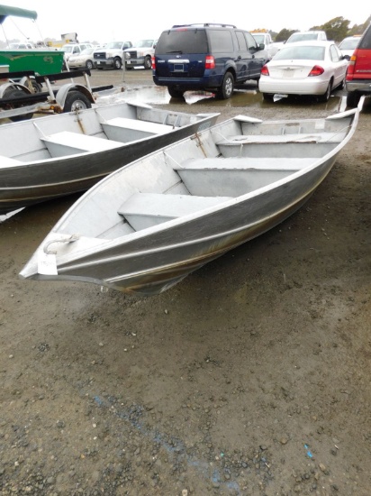 2008 GREGOR H-42/42L ALUMINUM BOAT