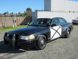 2011 FORD CROWN VICTORIA POLICE INTERCEPTOR