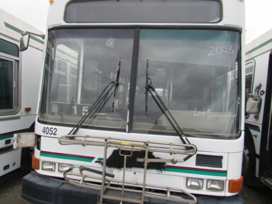 2003 NABI 40' PASSENGER BUS (NON RUNNER) (NON COMPLIANT)