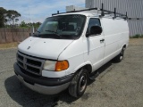 2001 DODGE RAM 3500 CARGO VAN