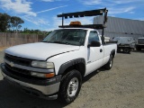 2002 CHEVROLET SILVERADO PICKUP TRUCK W/ ARROW BOARD