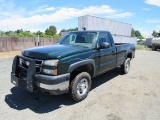 2006 CHEVROLETSILVERADO 4X4 PICKUP TRUCK