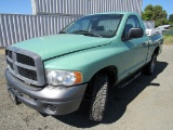 2005 DODGE RAM 1500 4X4 PICKUP TRUCK W/ TOOL BOX