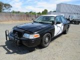 2008 FORD CROWN VICTORIA POLICE INTERCEPTOR