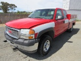 2002 GMC 2500 4X4 FIRE UTILITY TRUCK