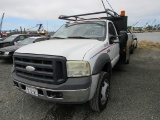 2007 FORD F-550 UTILITY TRUCK (MECH ISSUES) (NON COMPLIANT)