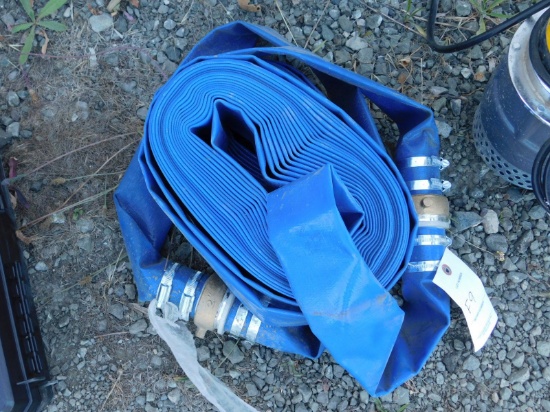 (2) NEW & UNUSED 2" X 50' DISCHARGE HOSE