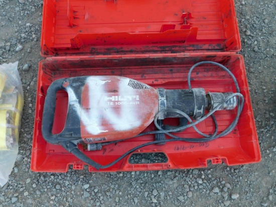 HILTI TE 1000 ELECTRIC JACK HAMMER