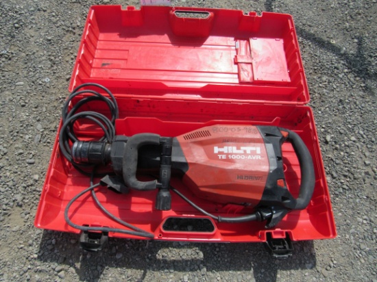 HILTI TE 1000 AVR ELECTRIC JACK HAMMER