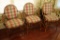 8 Chippendale Bamboo Arm Chairs