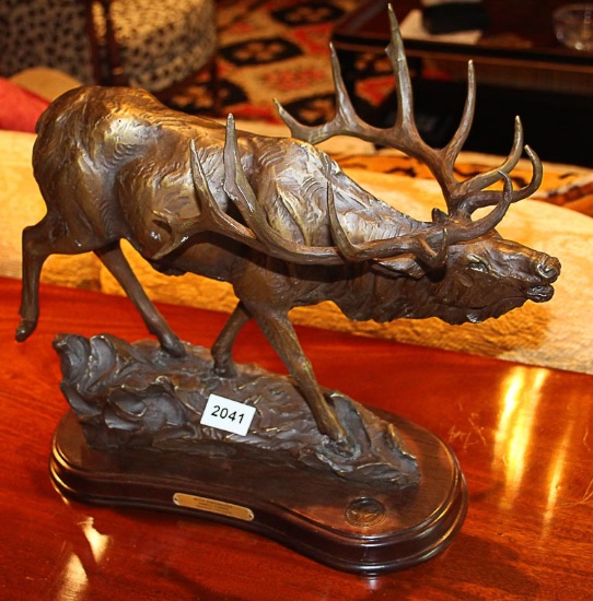 NWTF Statue, Royal Performance Bronze Elk