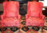 2 Wingback chairs