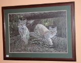 Stephen Koury Bobcat Print