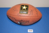 NIFL Lakeland ThunderBolts / US Army  Autographed Football