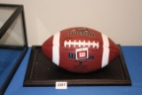 NCAA Autographed Football