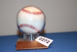 Stan Musial Autographed baseball