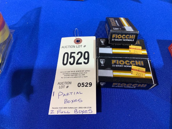 Fiocchi .22 Short Ammo