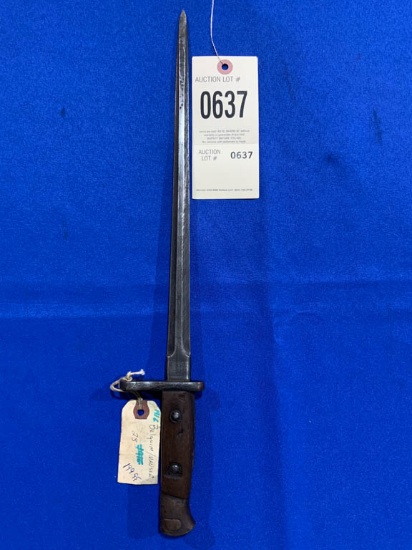 Belgium Mauser Bayonet