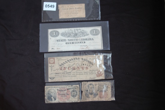 1860's Paper Money