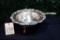 Footed Silver Serving Bowl w/ Ladel