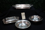 4 Silver Serving Pieces