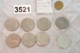 George Washington Token & Foreign Coins