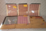 5 Vintage Stamp Sheets & Envelopes