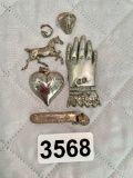 Sterling Silver Lot Of Jewerly